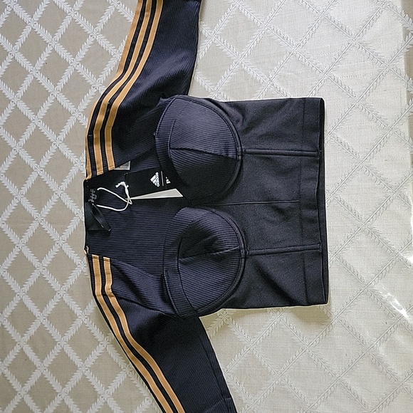 Adidas X Ivy Park Circular Knit Crop Top - Picture 4 of 8